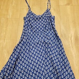 Old Navy Blue and White Sun Dress
